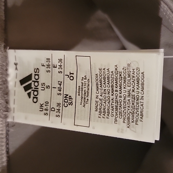 NWT Adidas Woman's Gray Workout Leggings Size: Small - Picture 5 of 5